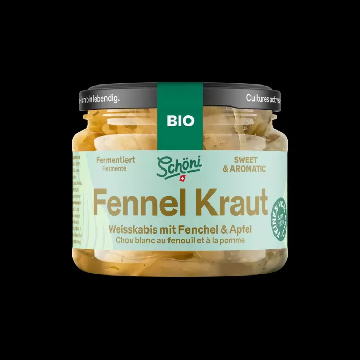 Schöni Bio Fennel Kraut fermentiert roh