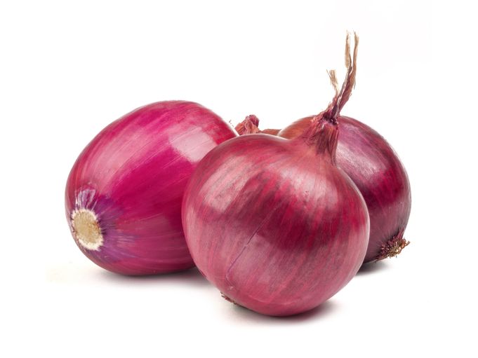 Zwiebeln rot